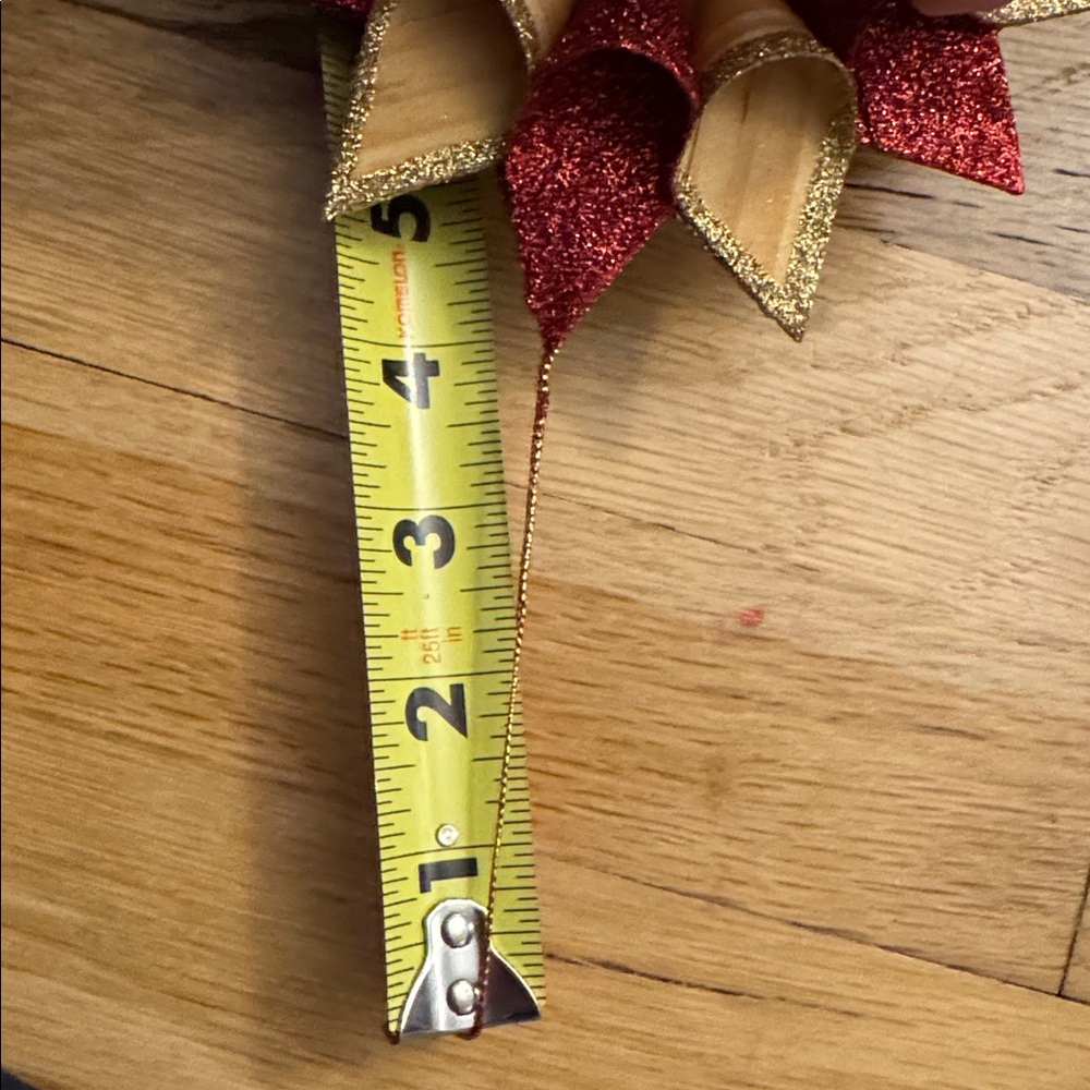 NWOT 3 Vintage Martha Stewart Everyday Festive Red & Gold Holiday Ornaments - Picture 4 of 4